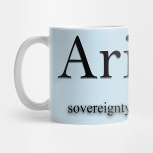 Ariel Name meaning Mug